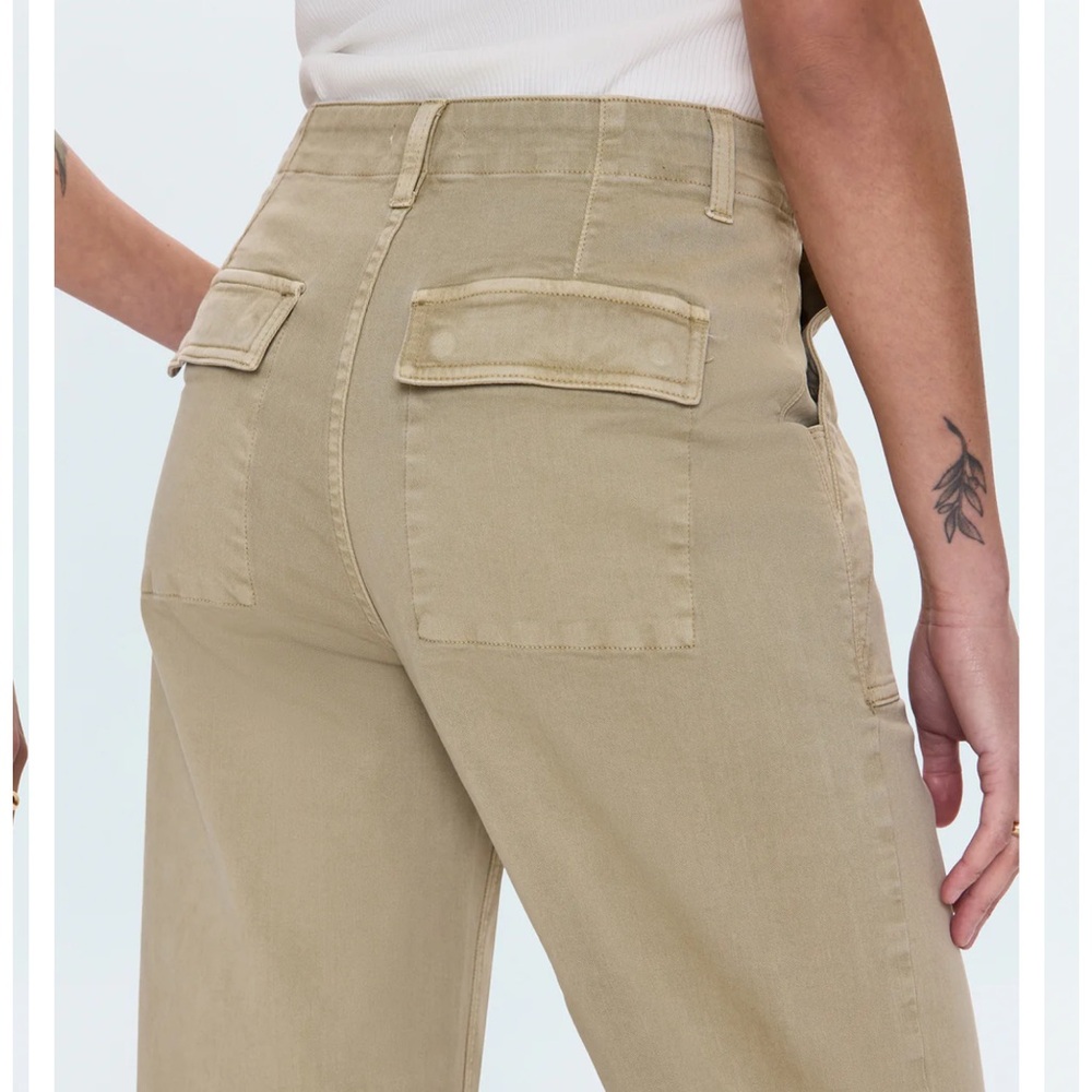 Pistola - SOPHIA WIDE LEG PANT - ARTICHOKE - Picture 3 of 8